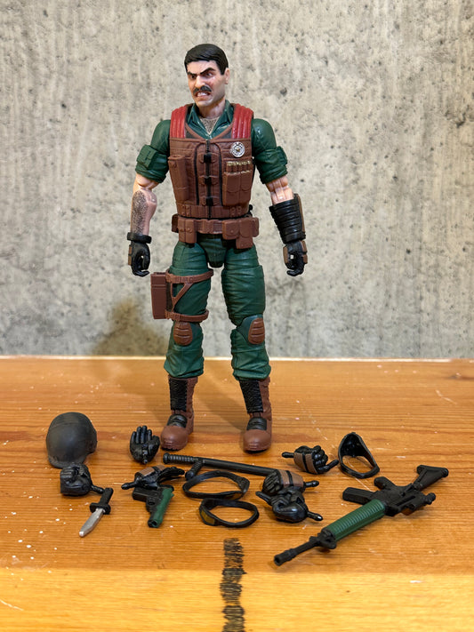 Mutt GI Joe Classified Action Figure Only , complete no Junkyard
