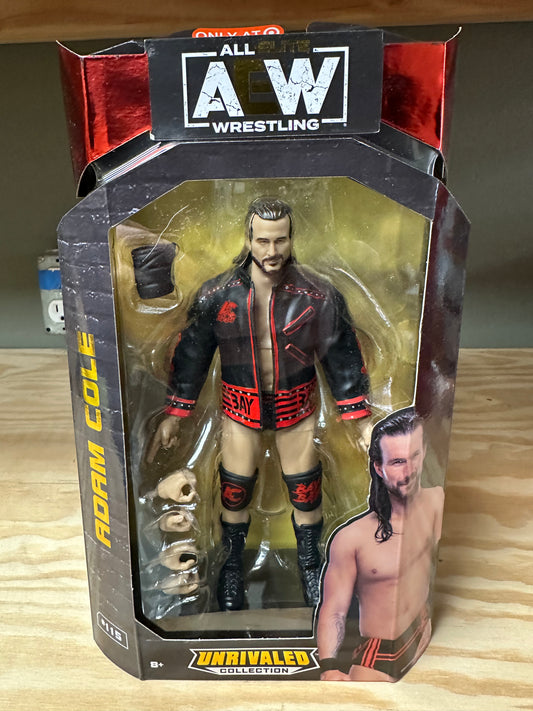 AEW Adam Cole WWE Sealed Wrestling Action Figure Toy