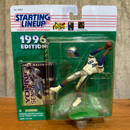 Joey Galloway Kenner Starting Lineup 1996 NFL Dallas Cowboys Figure MOC