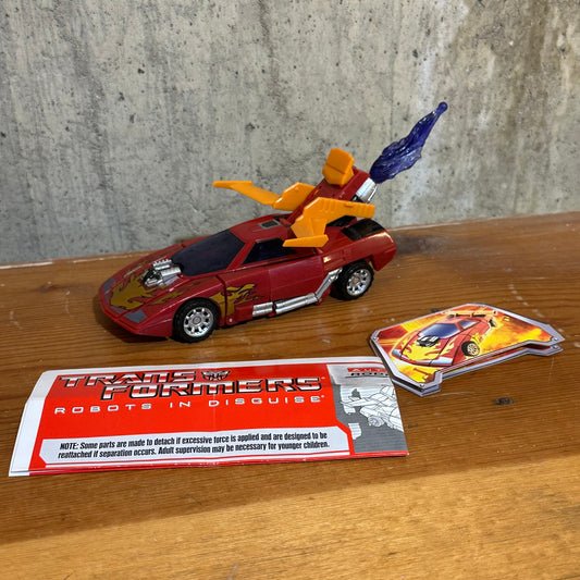 Rodimus Transformers Robots In Disguise RID Classics Deluxe Class Complete