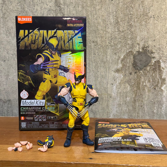 Wolverine Blokees Marvel Deadpool Movie Used Model Kit