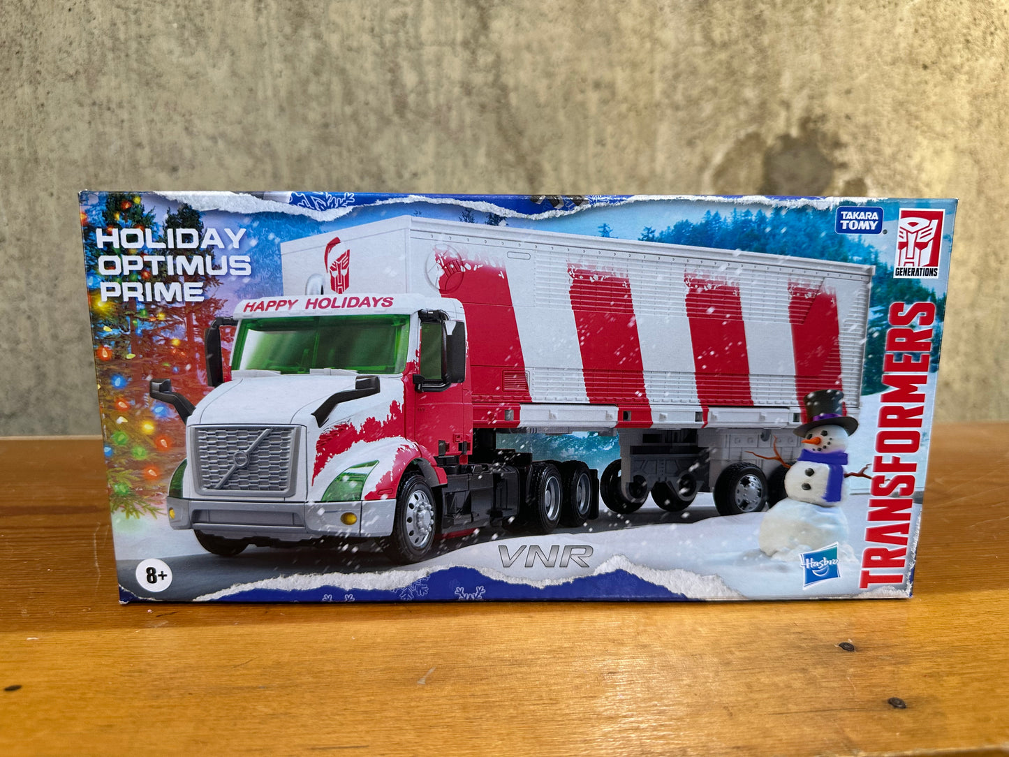 Transformers Holiday Optimus Prime - Hasbro Takara Tomy - NEW - Factory Sealed