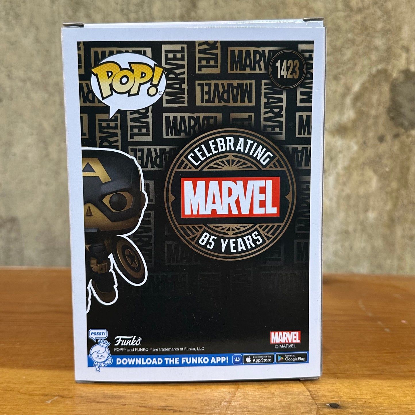 Funko POP! Marvel Captain America (85 Years) #1423 Collectors Corps Exclusive