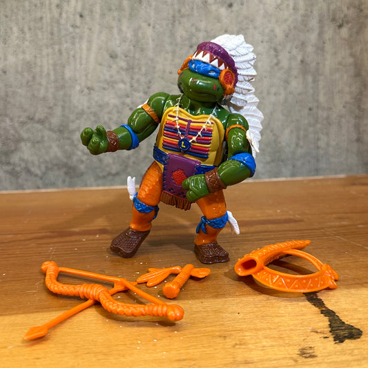 Chief Leo TMNT Incomplete Vintage Ninja Turtles Action Figure  Toy