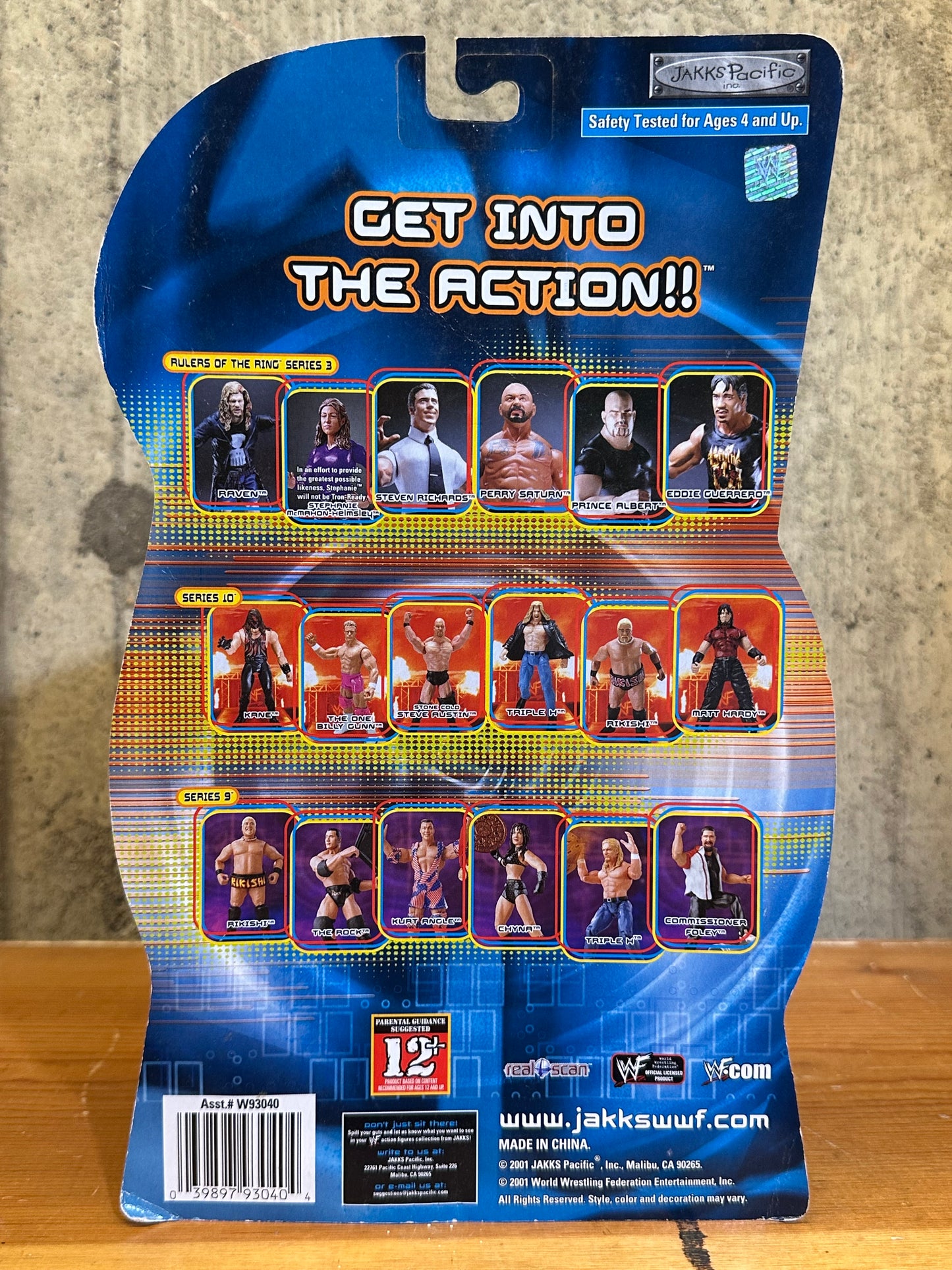 WWF Stephanie McMahon-Helmsley Wrestling Action Figure WWE Rulers of the Ring 3