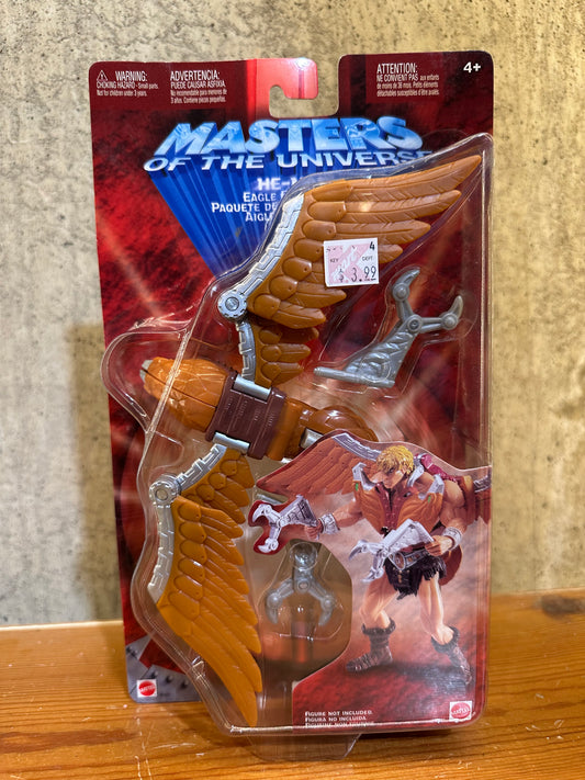 He-Man Eagle Flight Pack MOC MOTu 200X Sealed Action Figure Toy Accessory
