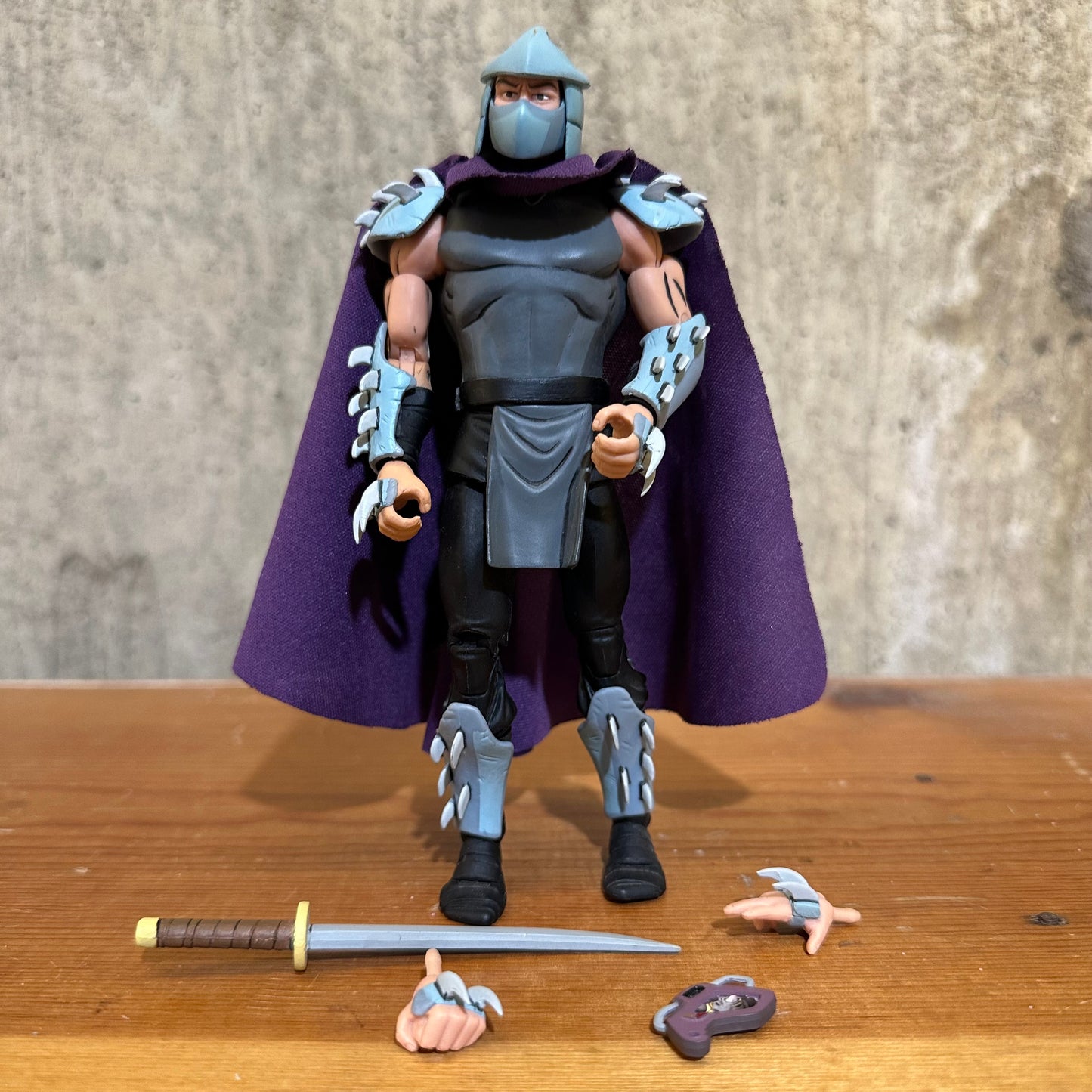 TMNT Neca cartoon Shredder