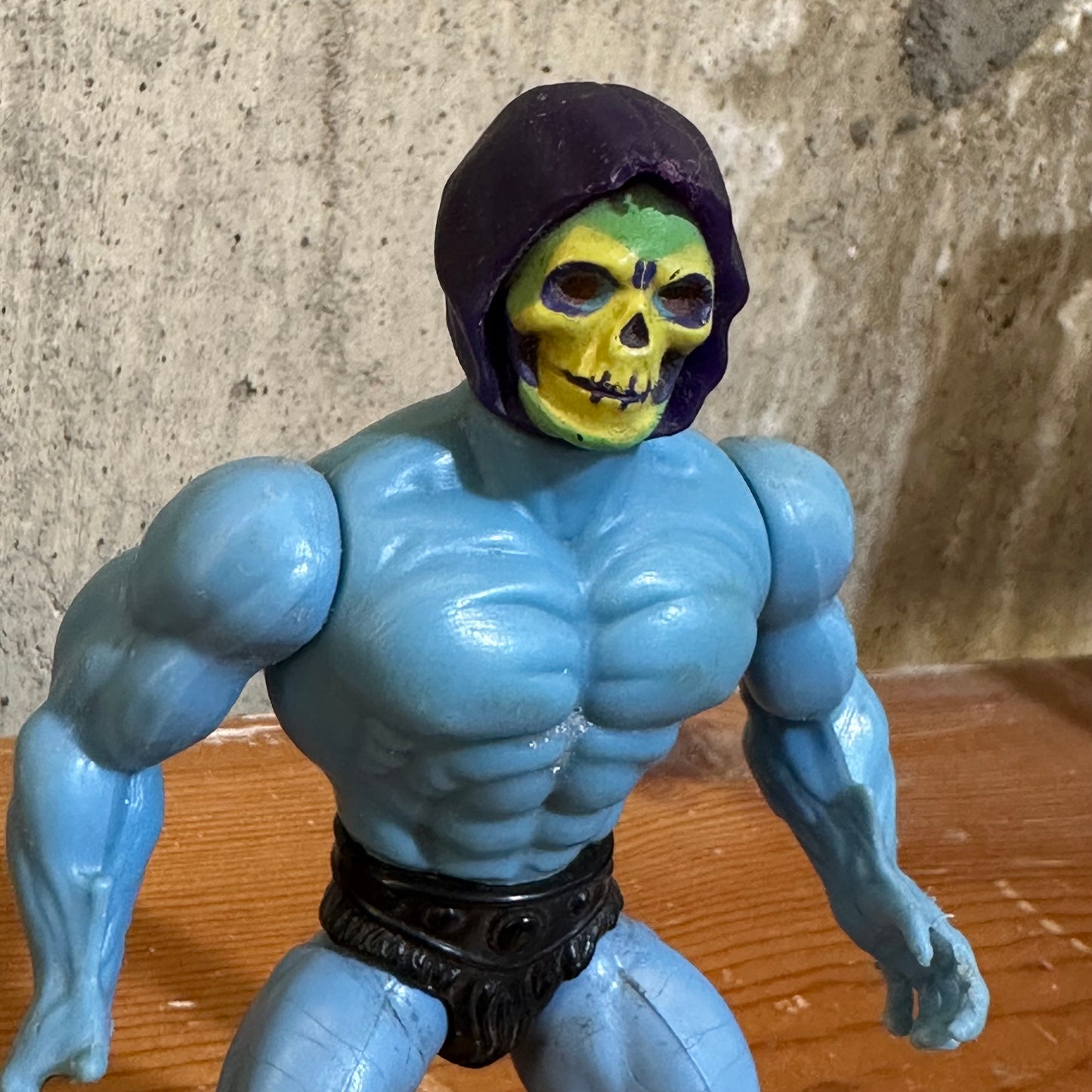 Skeletor 1981 MOTU Half Boot Variant He-Man Action Figure Toy Incomplete
