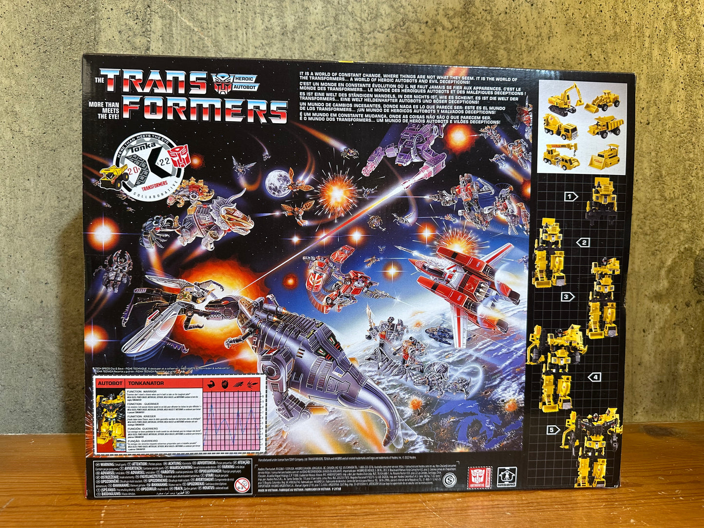 Tonkanator Hasbro Transformers X Tonka Target Exclusive 2022 New/Sealed