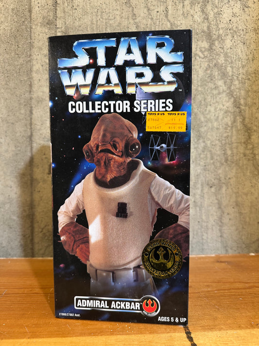 Admiral Ackbar Star Wars 12” 1997 Kenner Doll Sealed Figure