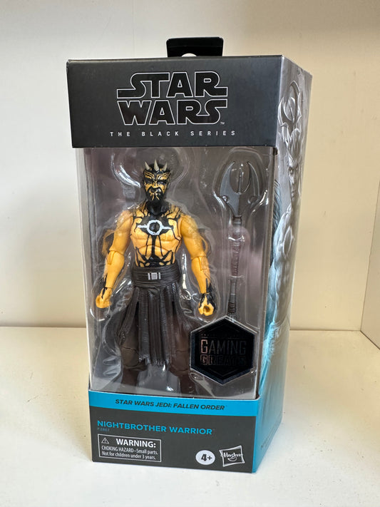 Star Wars 6” Black Series Nightbrother Warrior Sealed Action Figure