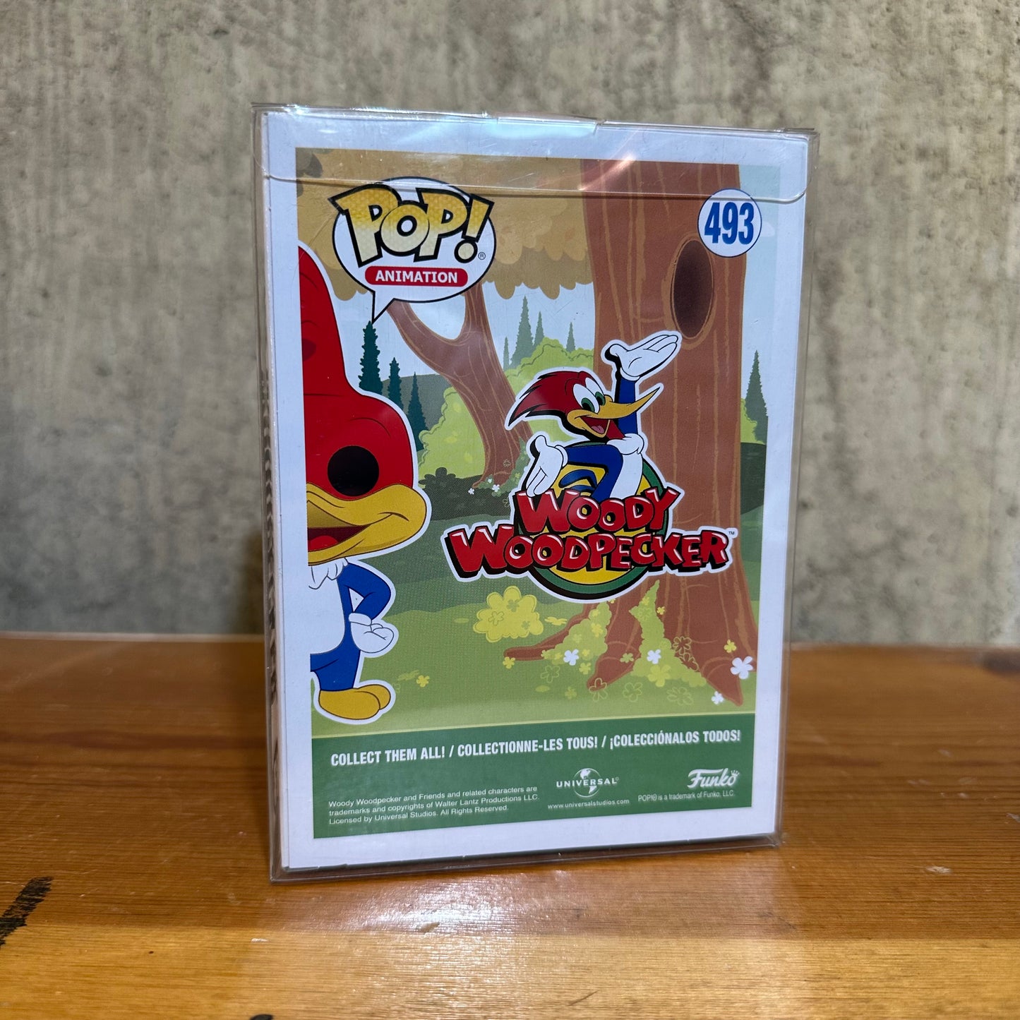 Woody Woodpecker Chase #493 Funko Pop Vinyl Figure w/ Protector