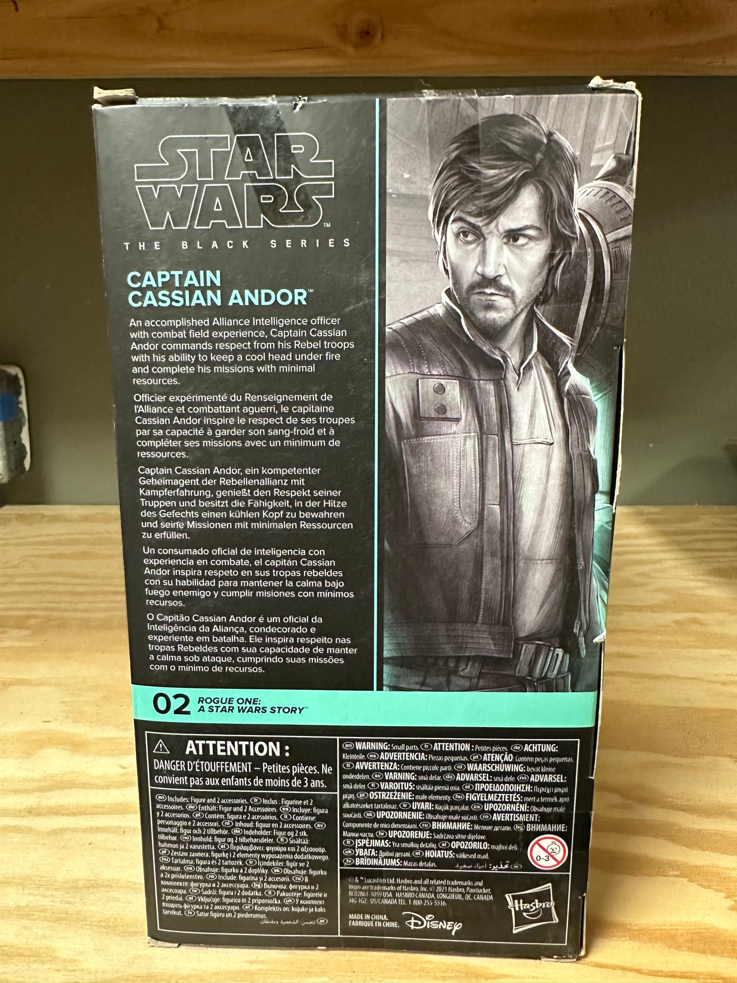 Star Wars Cassian Andor Rogue One Movie black series Action Figure Toy