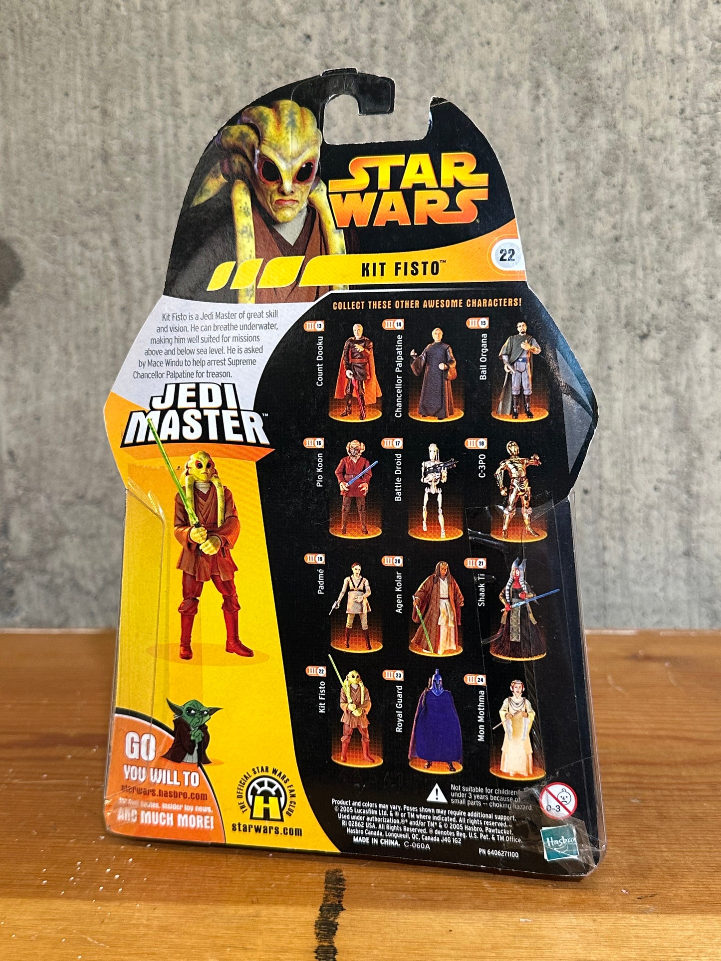 Kit Fisto Star Wars Revenge of the Sith  3.75” Action Figure Toy