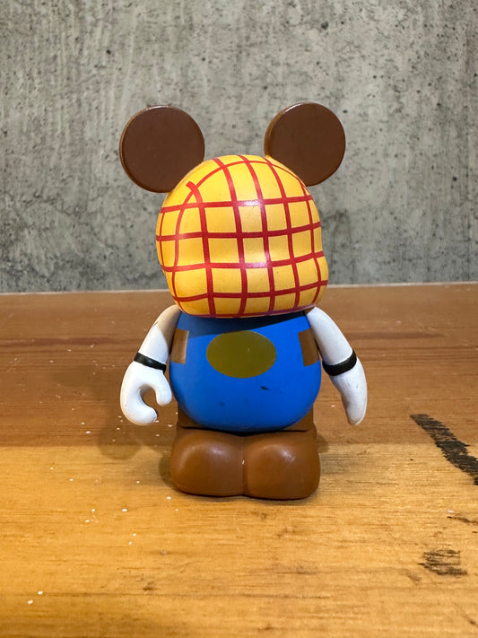 Disney Vinylmation 3” Series Color Block Woody Toy Story Rare 2012