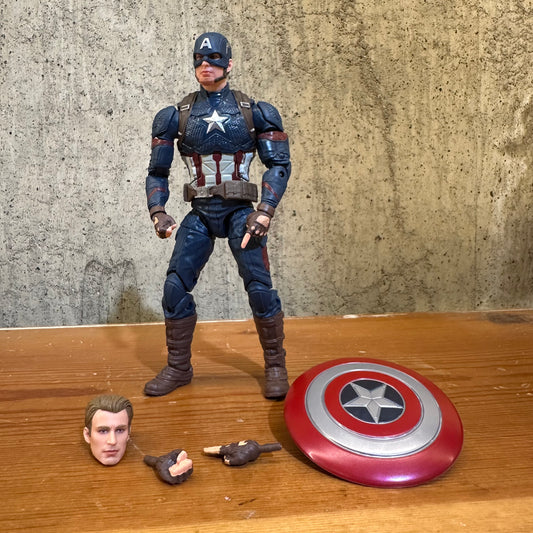 Captain America Marvel Legends End Game Complete 6” Action Figure Toy