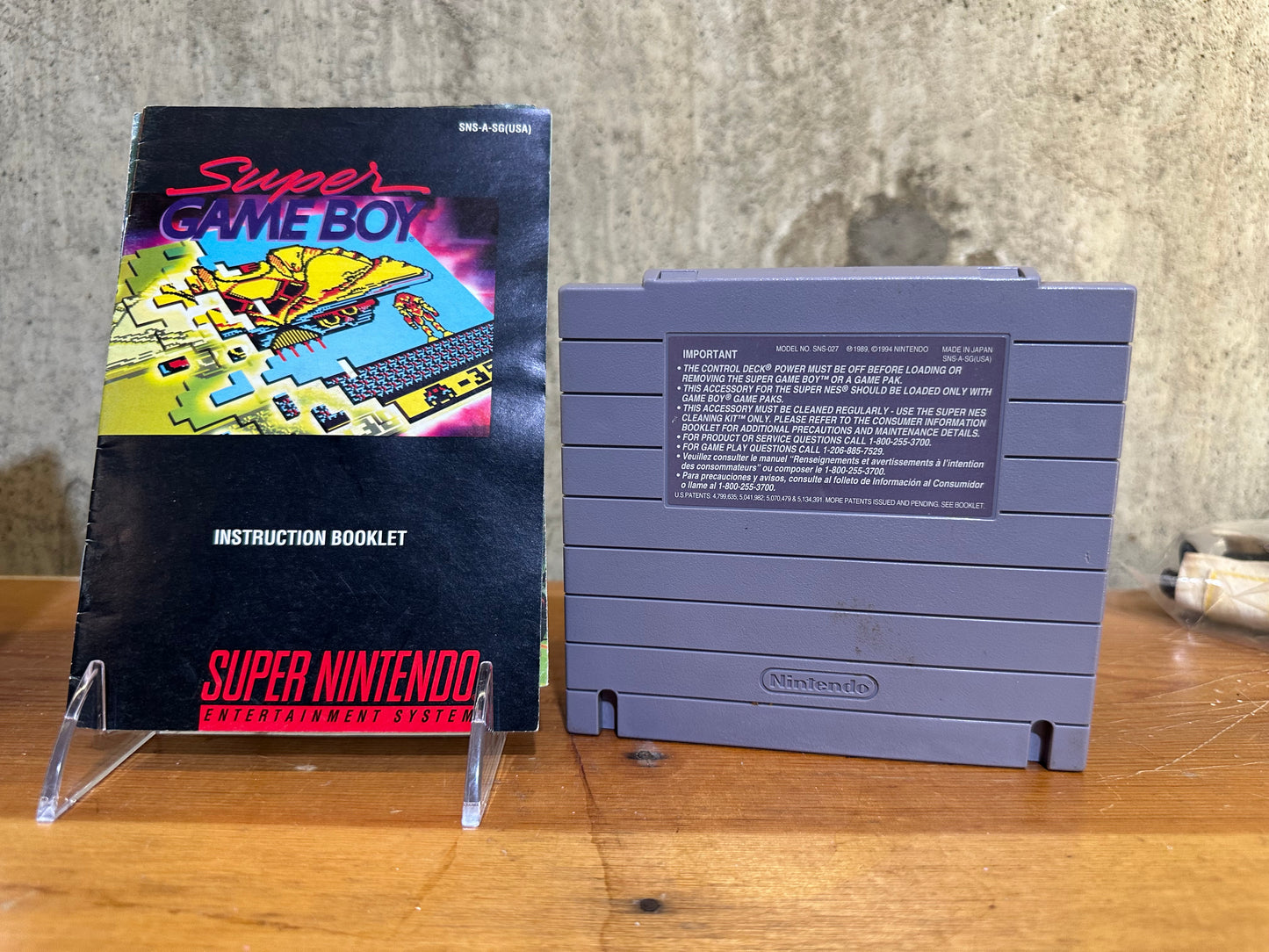 Super Gameboy SNES Video Game Accessory Super Nintendo