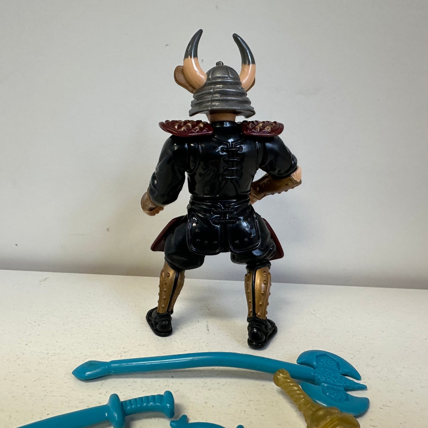 1992 Movie III Warlord Complete Vintage Ninja Turtles Action Figure Toy