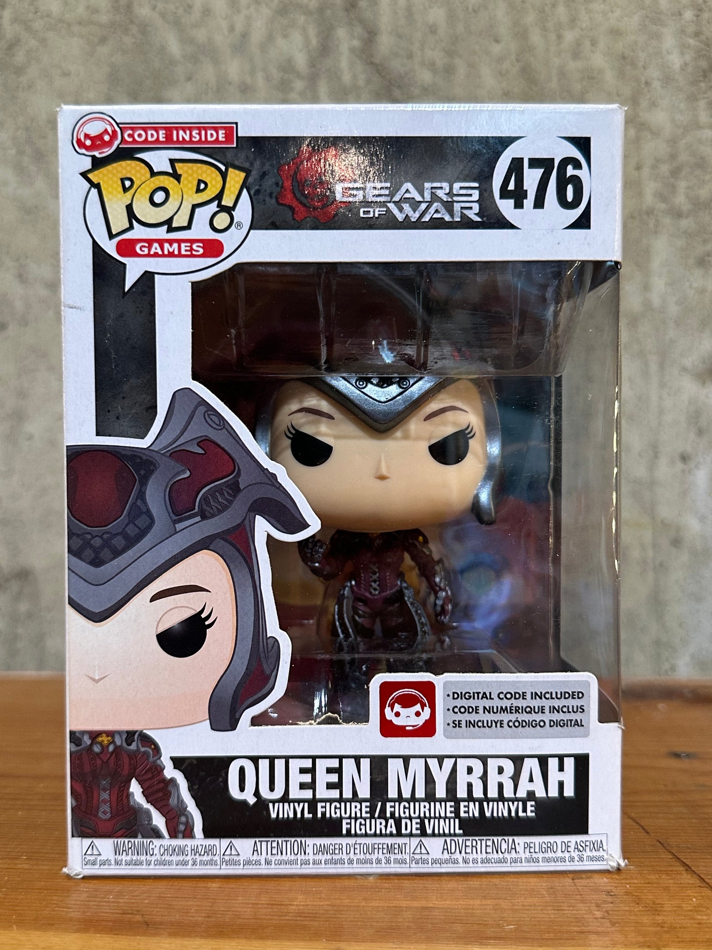 Queen Myrrah Funko Pop Gears of War GOW 476 Video Games