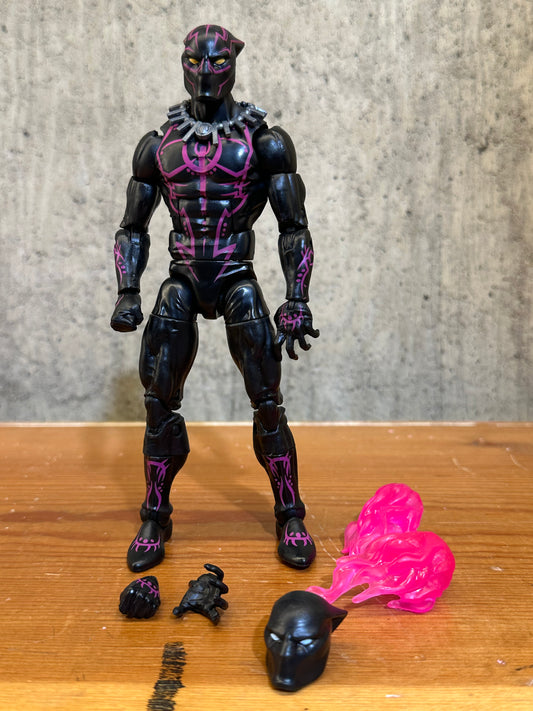 Marvel Legends Black Panther Vibranium Suit Walmart Exclusive Loose 6” Action Figure Toy Complete