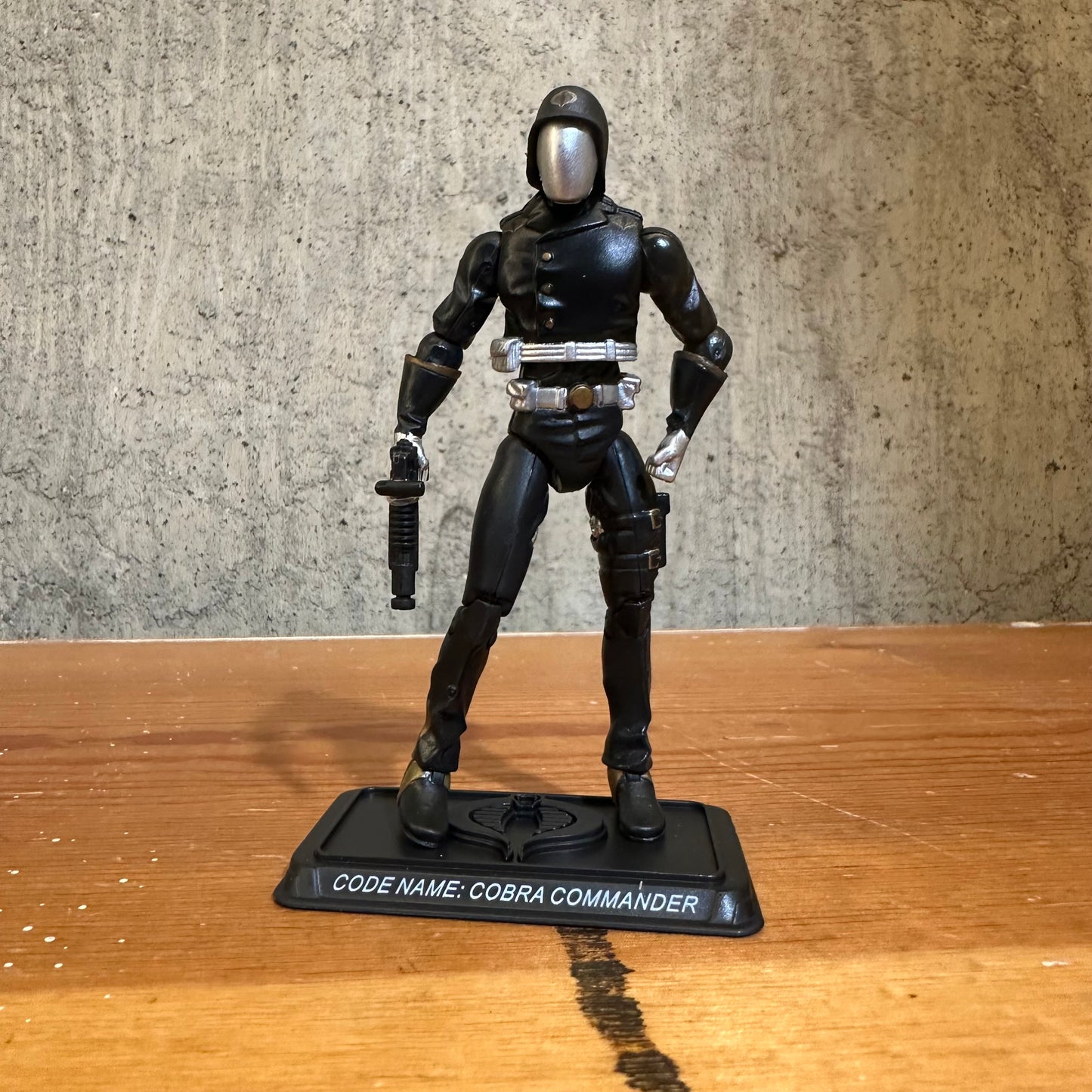 Cobra Commander GI Joe V26 Action Figure 25th Anniversary 2007 EUC Complete