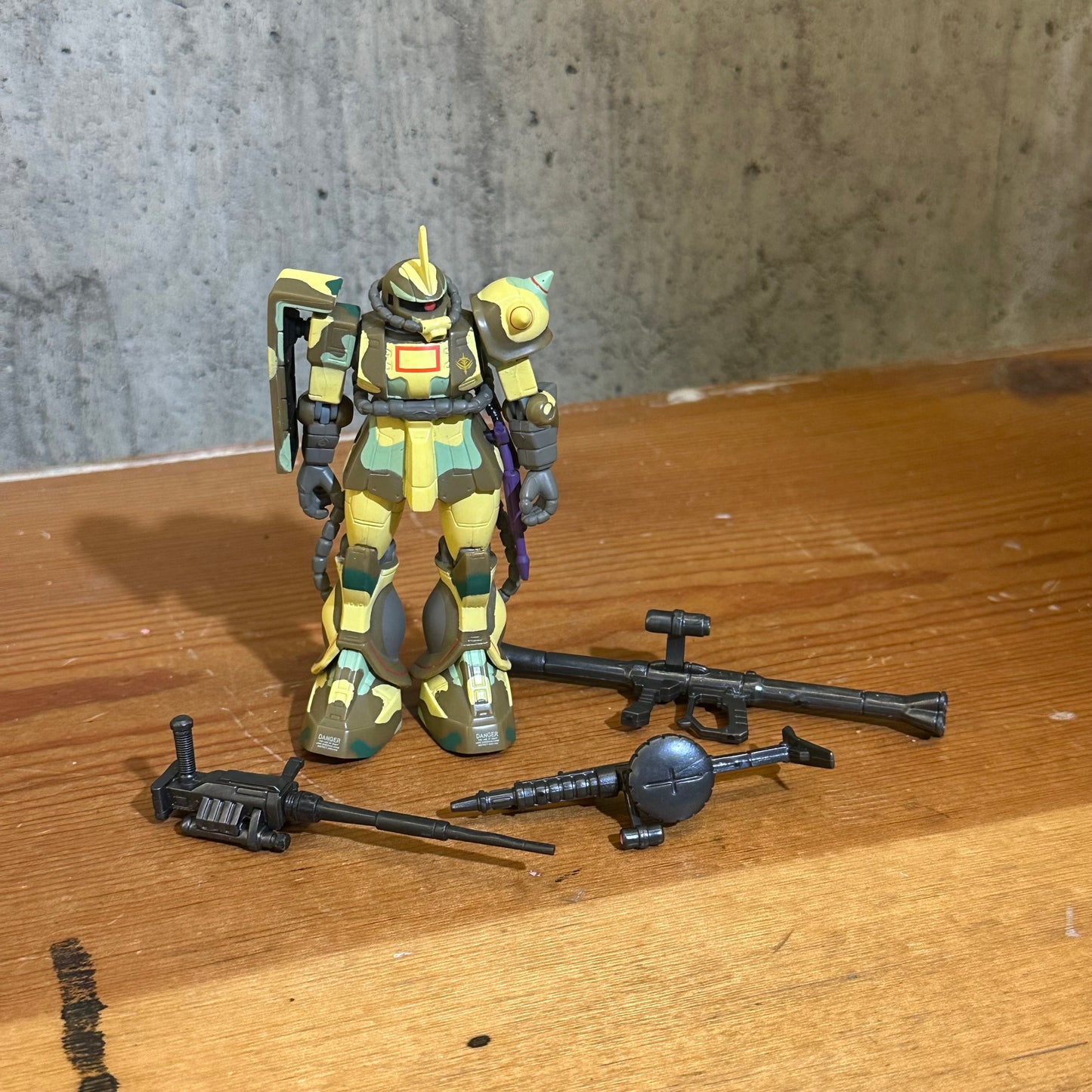 Gundam MS-06J Zaku II Camo 4” Action Figure