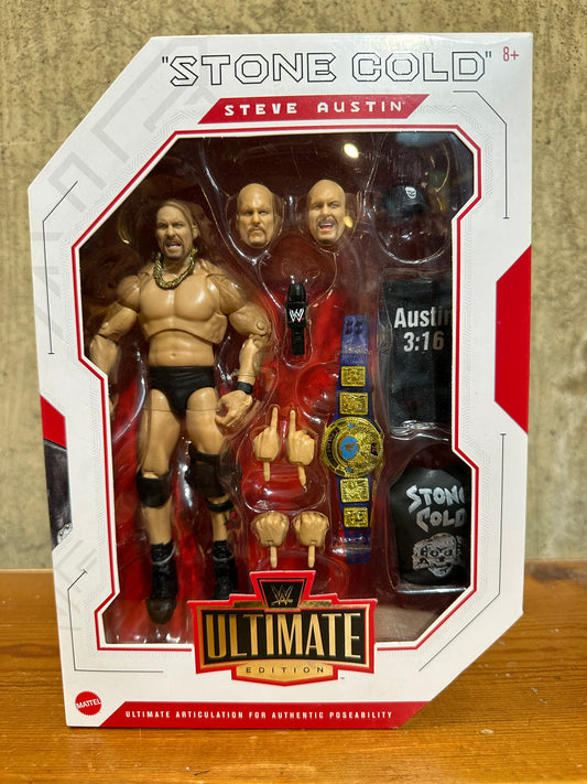 Stone Cold Steve Austin WWE Mattel Elite Ultimate Edition 9 Sealed WWF Wrestling