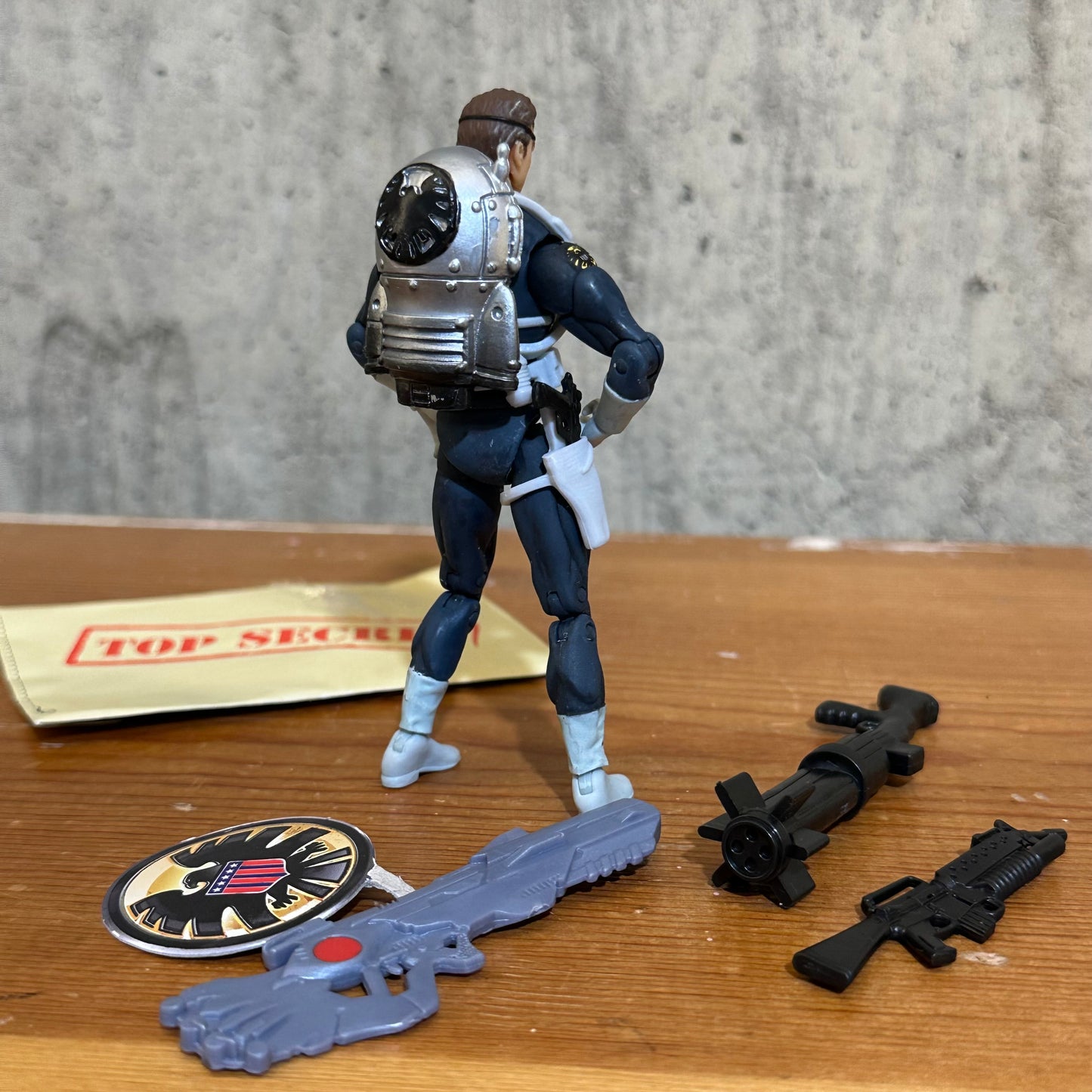 Nick Fury 4” Marvel Universe Complete Mail Away Action Figure Toy