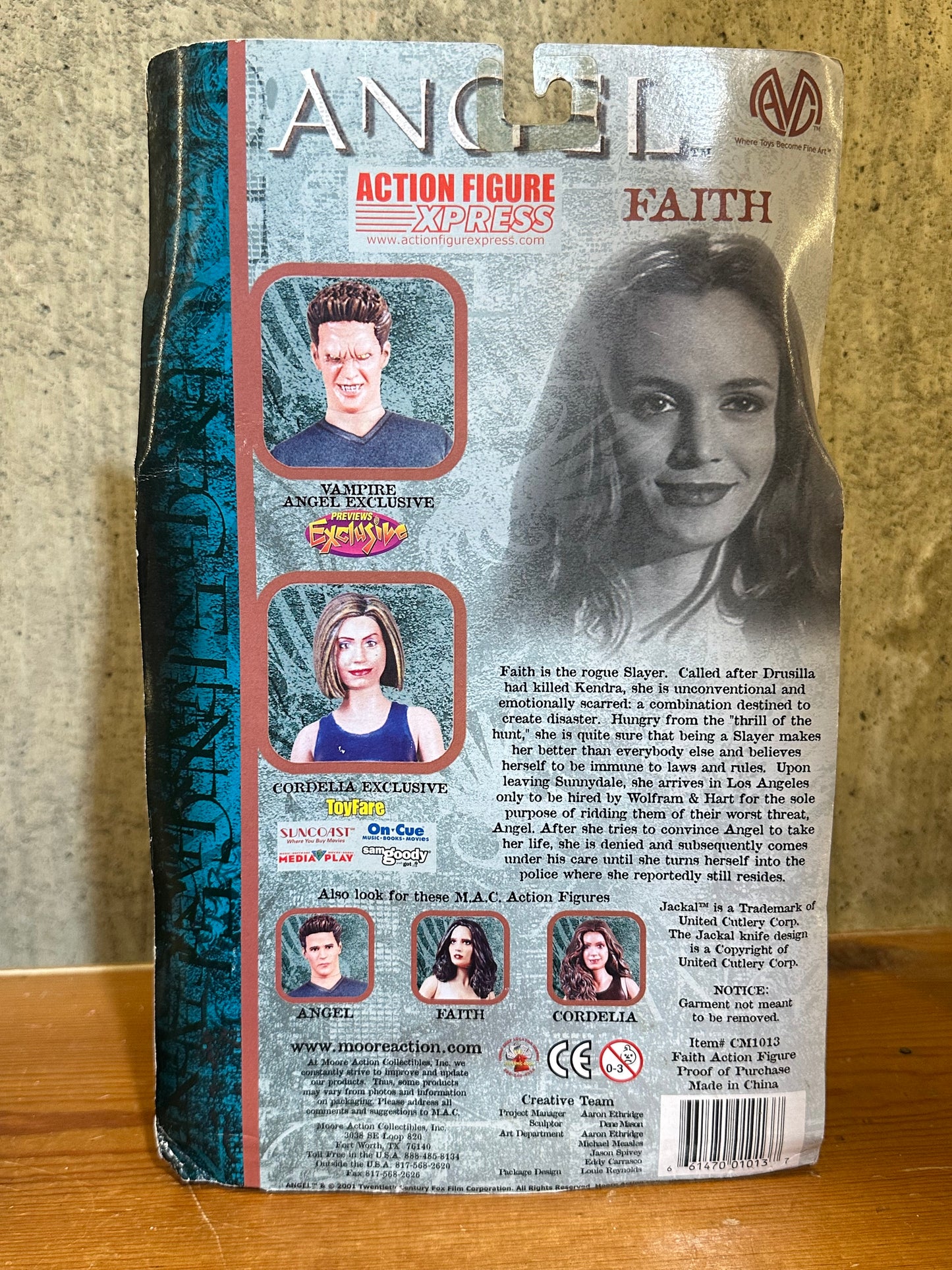Faith Angel Action Figure Express Action Figure Sealed