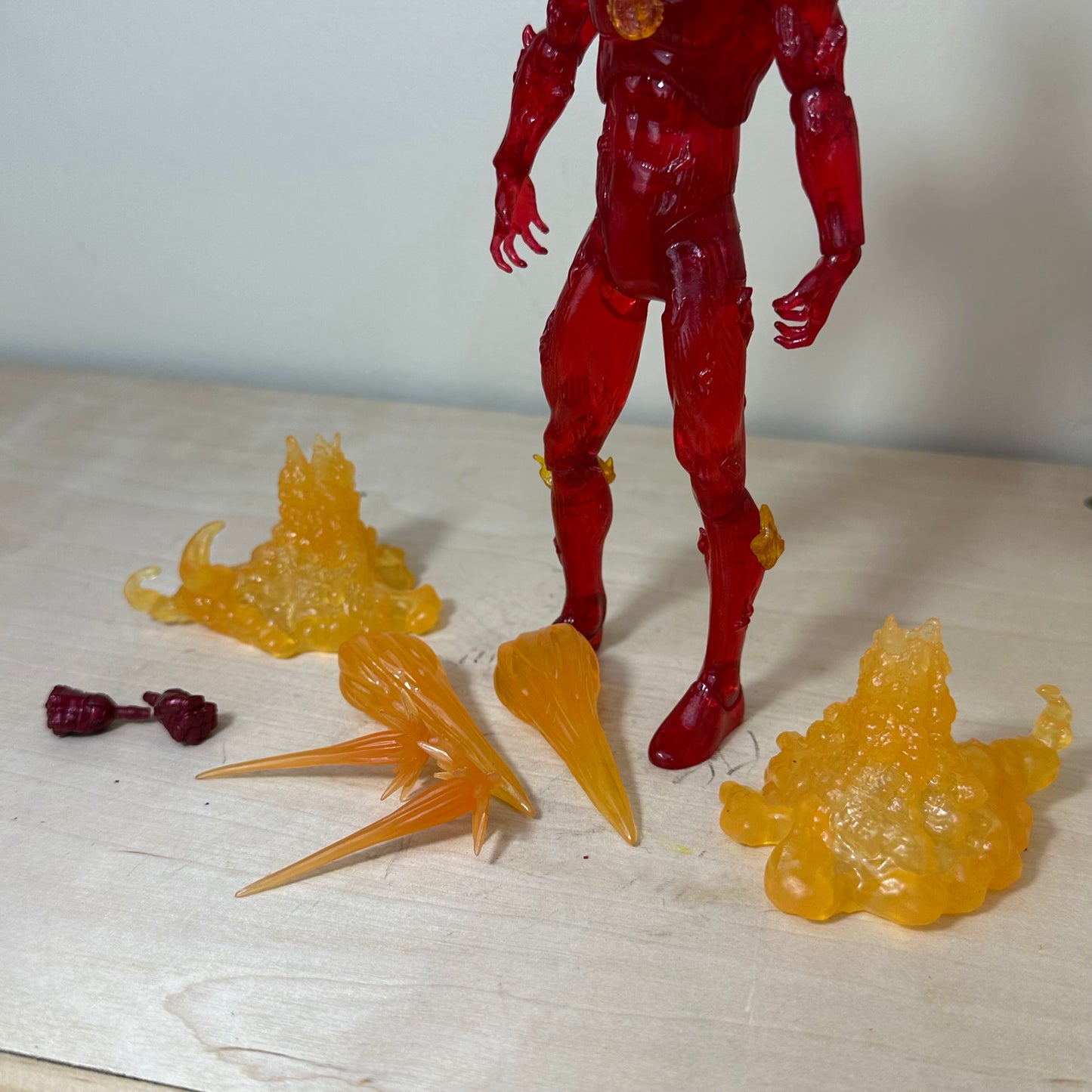 Marvel Diamond Select F4 Human Torch Action Figure Toy