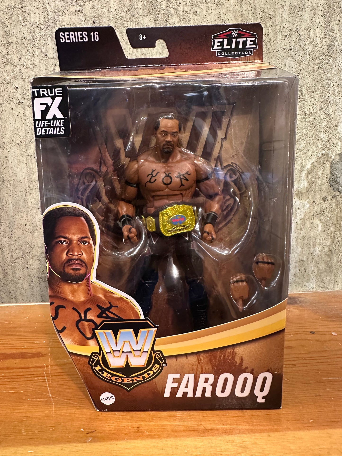 Farooq WWE Elite Series 16 Sealed Wrestling Action Figure Toy