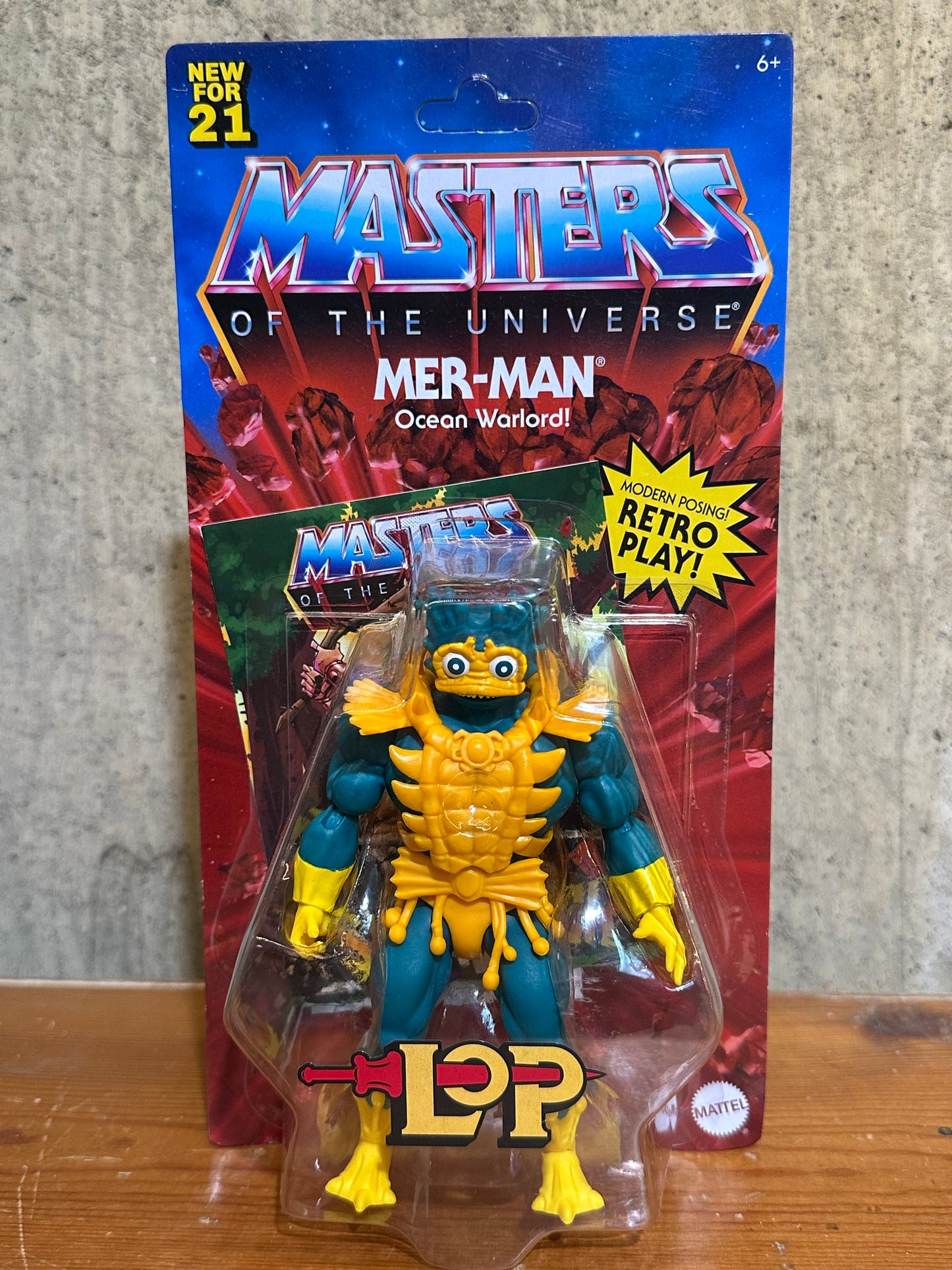 Mer-Man Masters of the Universe MOTU Origins 2021 Mattel Figure - BRAND NEW
