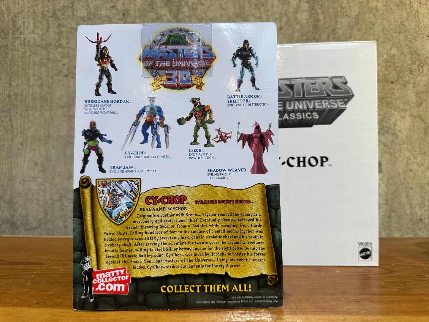 Cy-Chop MOTU Classics Sealed Action Figure