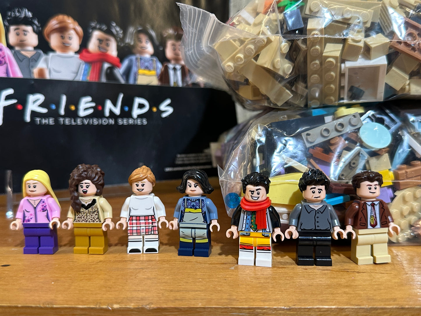 Friends Apartment Lego 10292 Loose Complete