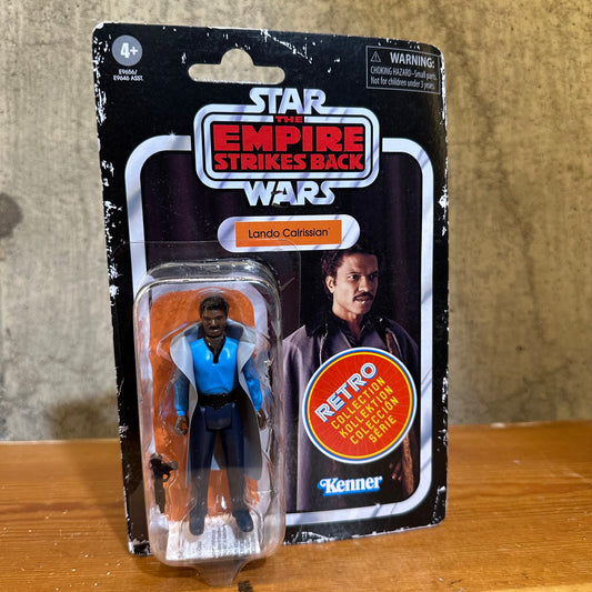 Lando Calrissian Star Wars 3.75” Retro Hasbro Action Figure MOC