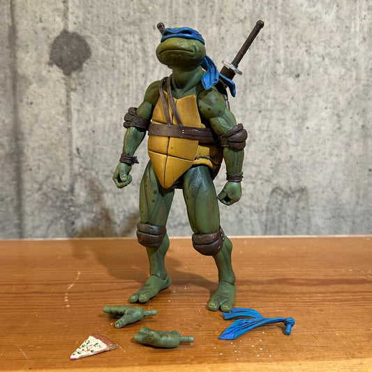 Leonardo Neca TMNT Movie Complete Ninja Turtles Action Figure Toy
