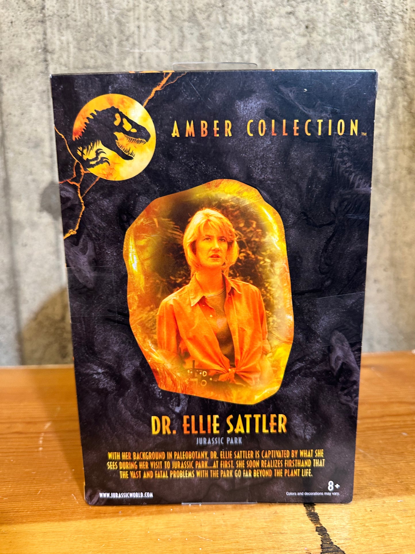 Mattel Jurassic World Amber Collection Dr. Ellie Sattler Figure