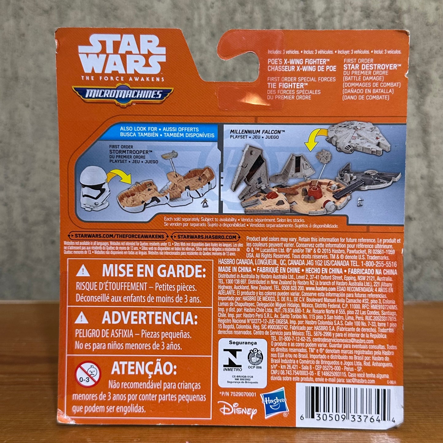 STAR WARS THE FORCE AWAKENS MICRO MACHINES THE FIRST ORDER ATTACKS 2015 NEW