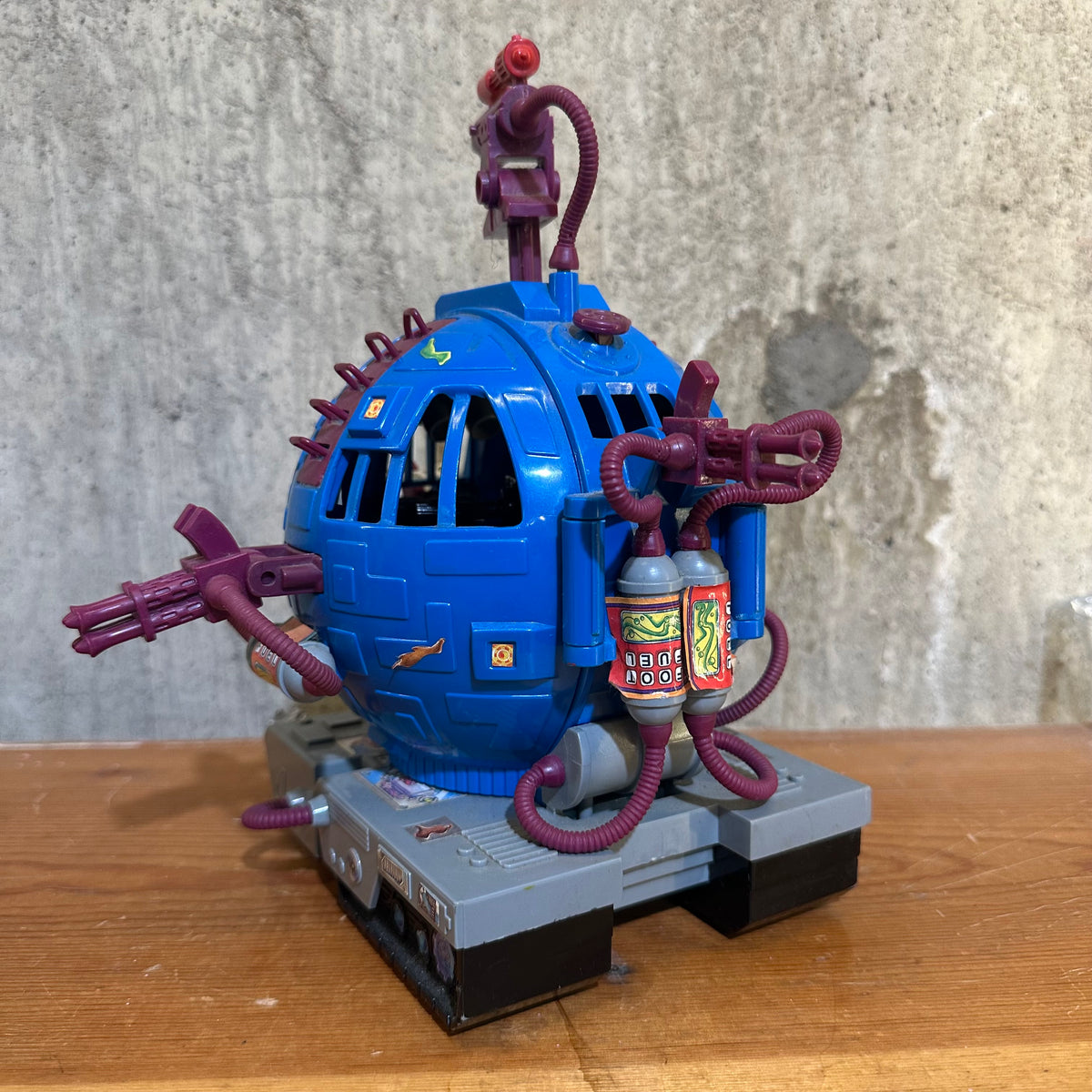 Technodrome Scout Vehicle incomplete Vintage TMNT Toy