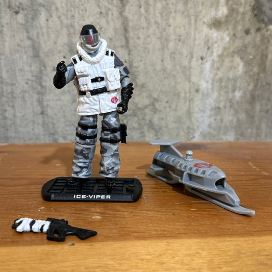 Ice Viper incomplete 25th Anniversary GI Joe Action Figure Toy 2008