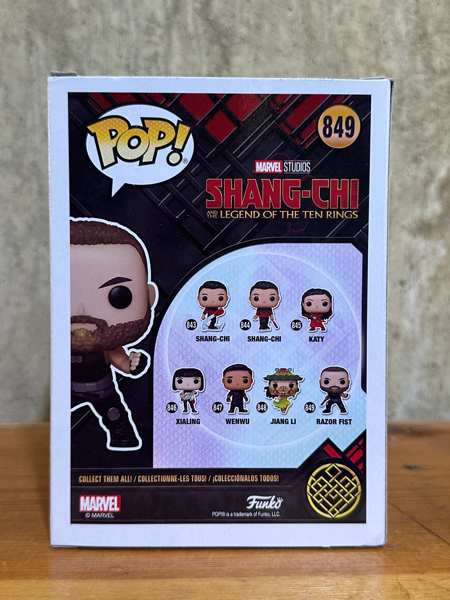 Razor Fist Funko Pop 849 Marvel Shang-Chi