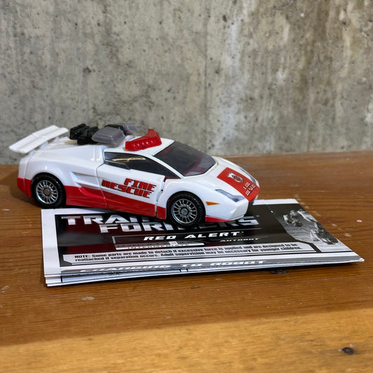 Red Alert Hasbro Transformers Generations Deluxe Class Action Figure 2010