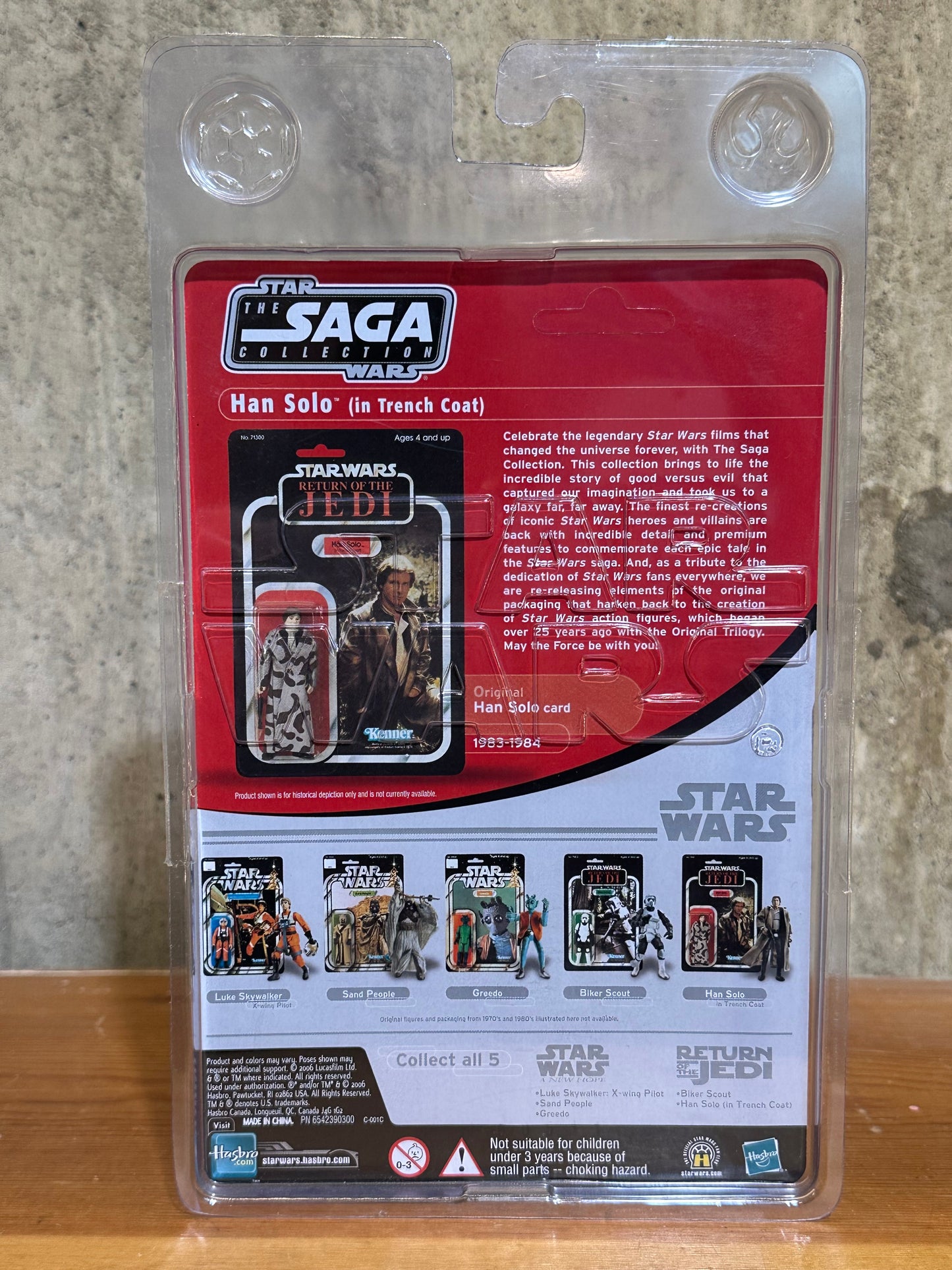 Star Wars Saga Collection Han Solo (in trench coat)
