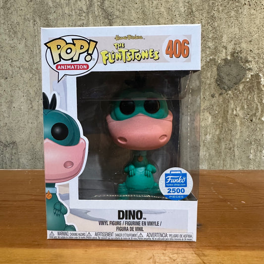 Dino Green Funko Pop! The Flintstones  #406 2500 Pieces Funko Shop Exclusive