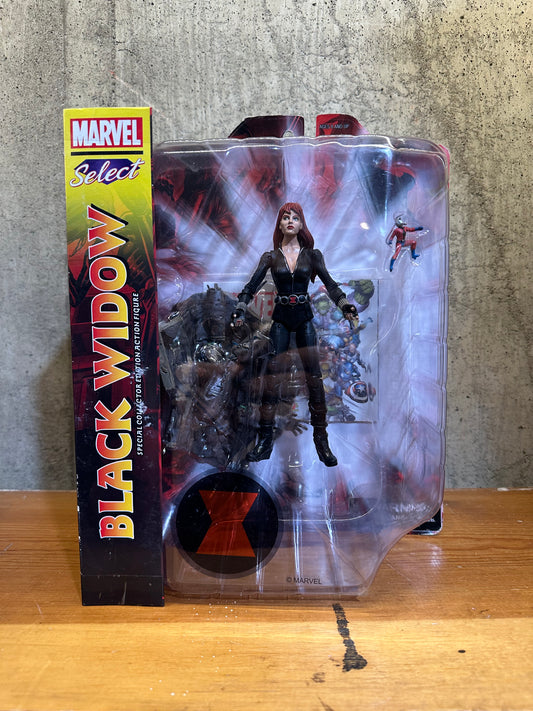 Marvel Select BLACK WIDOW 7" w/Ant Man Figure Diamond Select Toys Disney Store