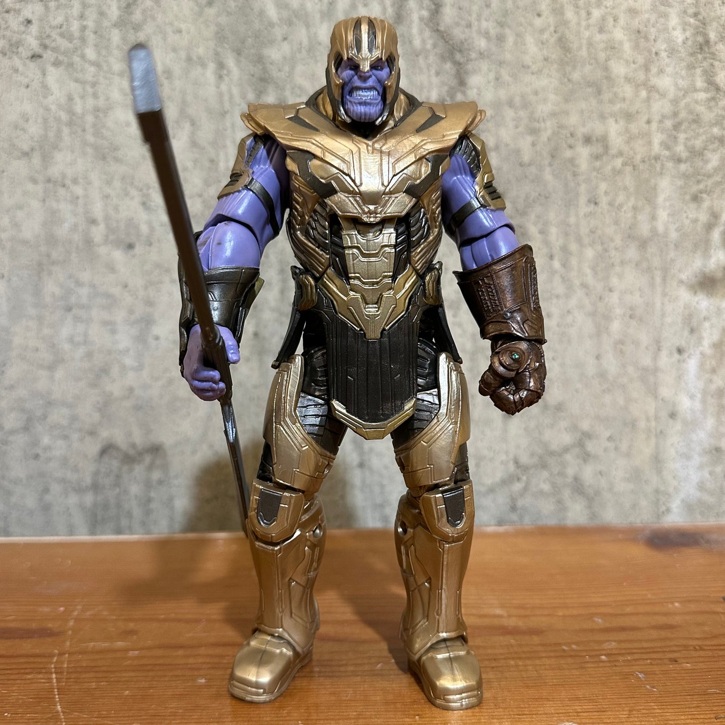 Thanos Armored Marvel Legends BAF Figure Complete - Avengers - Infinity Endgame