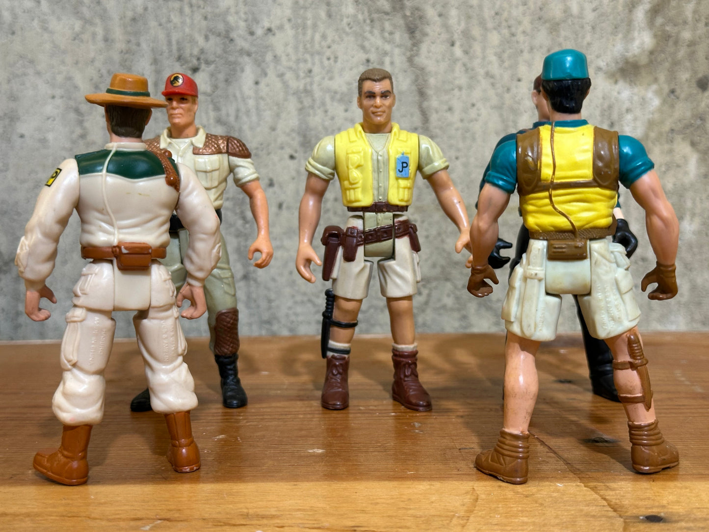 Jurassic Park 5 Loose Action Figures Lot 1993 90’s Toy