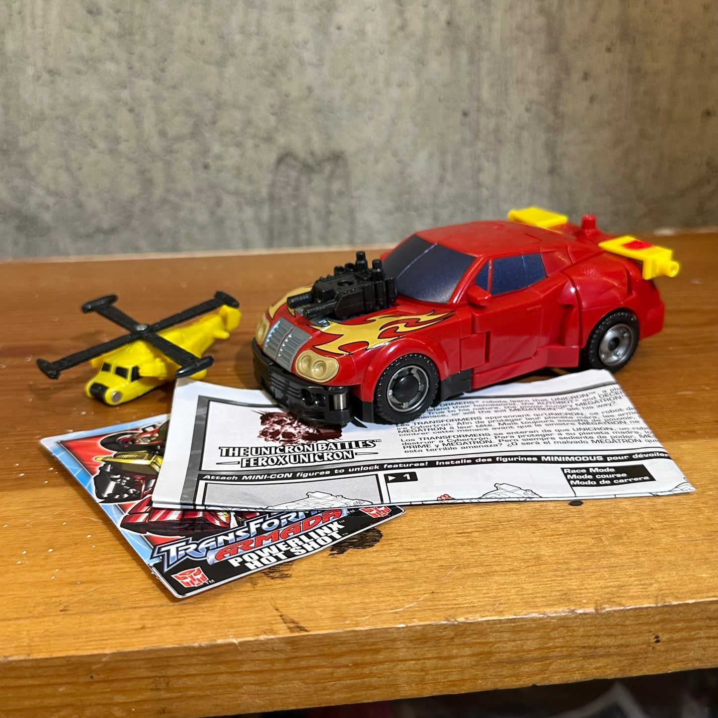 Transformers Armada Powerlinx Hot Shot Jolt 2002 Action Figure Super Cons