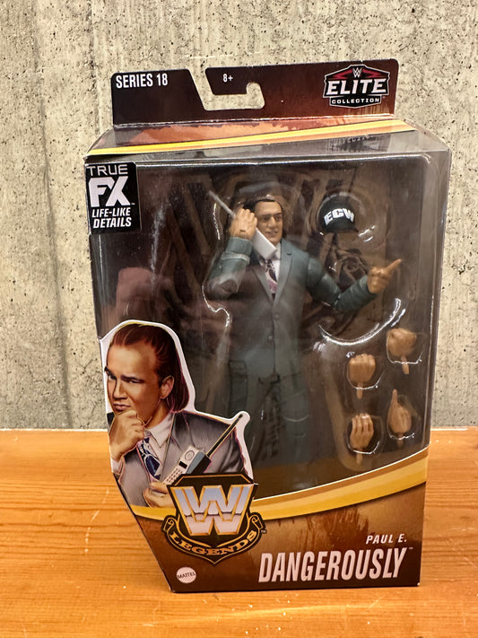 WWE Paul E Dangerously Elite Target Legends 18 Figure  Heyman Bloodline WCW ECW WWF