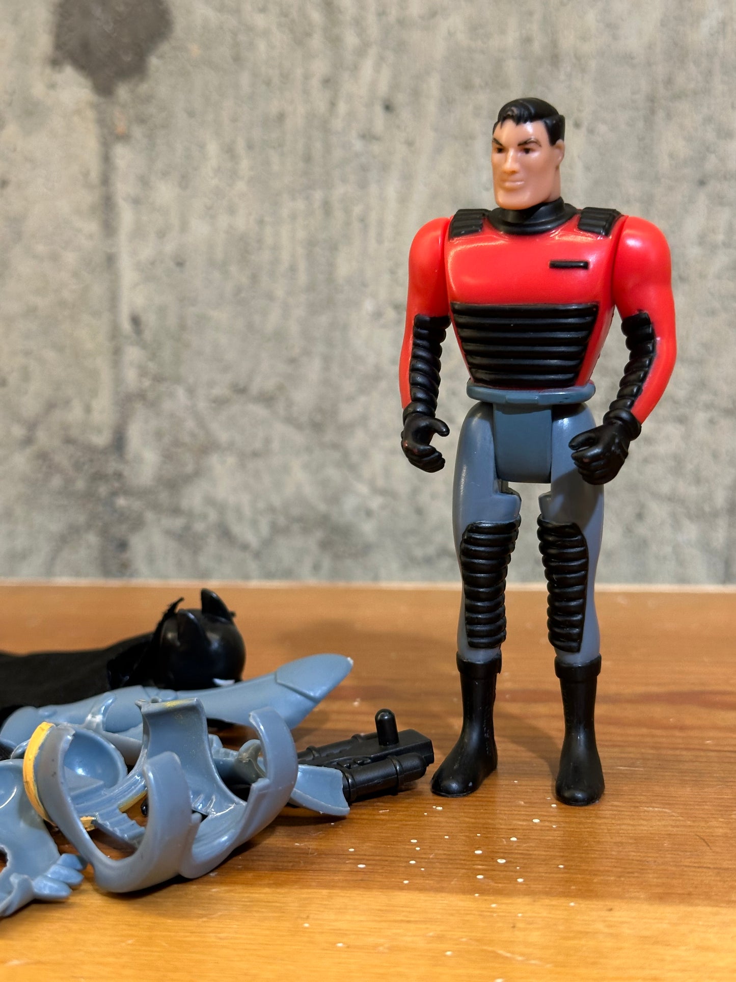 Bruce Wayne Batman the Animated Series Disguise Complete Action Figure 1992 DC Comics